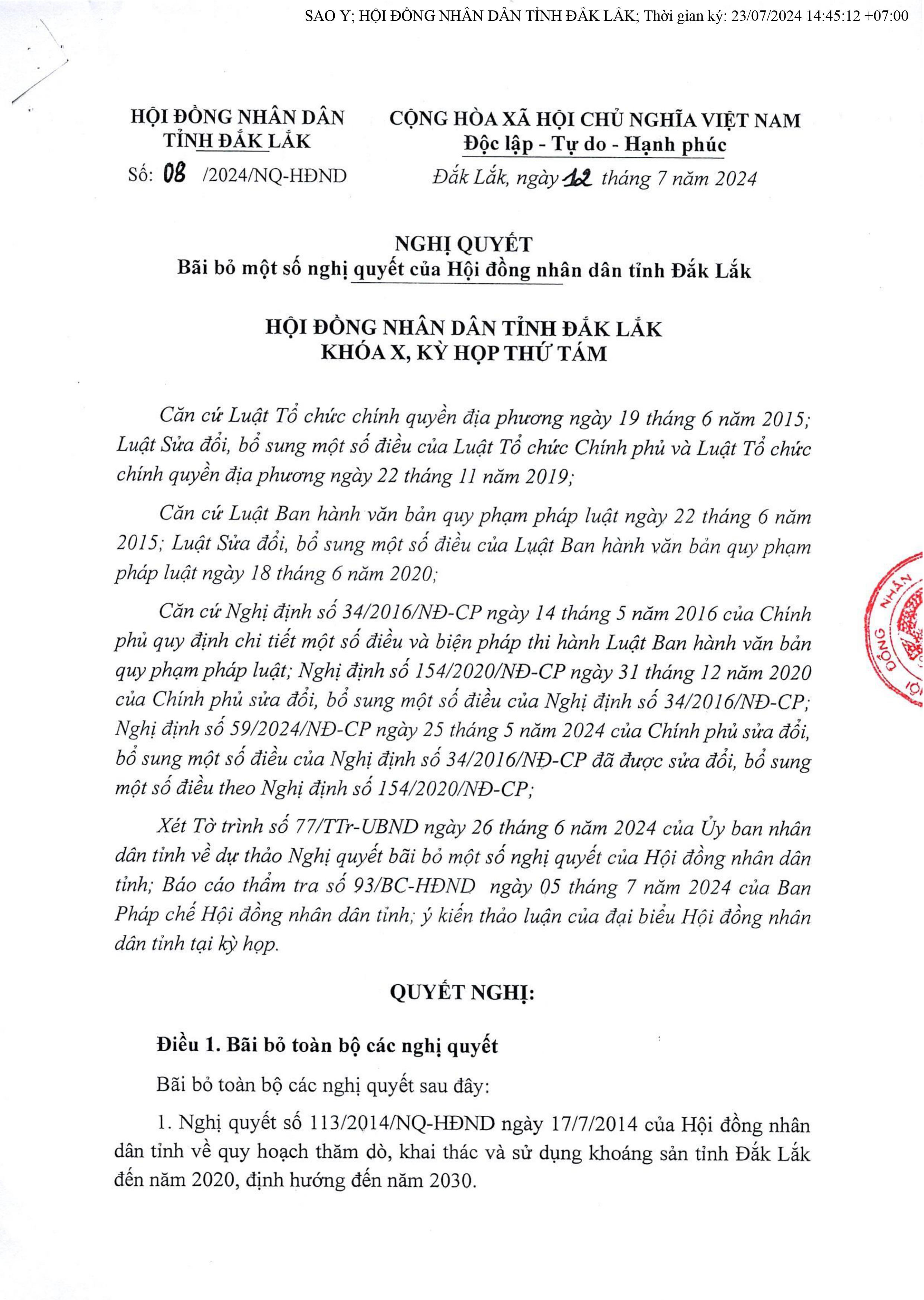 BAI BO MOT SO NQ CUA HDND TINH DAK LAK-hình ảnh-0